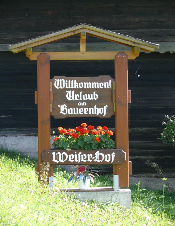 Willkommen beim Urlaub am Bauernhof - Weiserhof - Familie Schnitzer